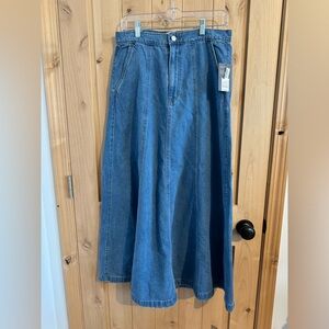 Universal Thread Blue Denim Skirt